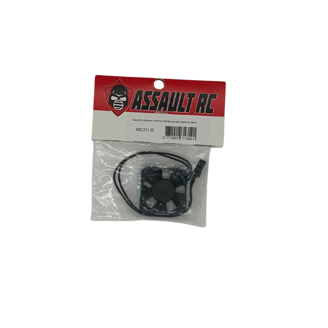 Assault RC Aluminum 35x35mm Ball Bearing High Speed Fan June 2025