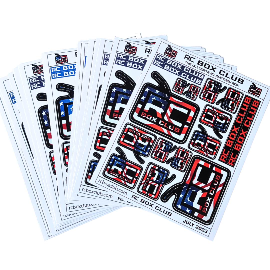 RCBC Patriotic Sticker Sheet