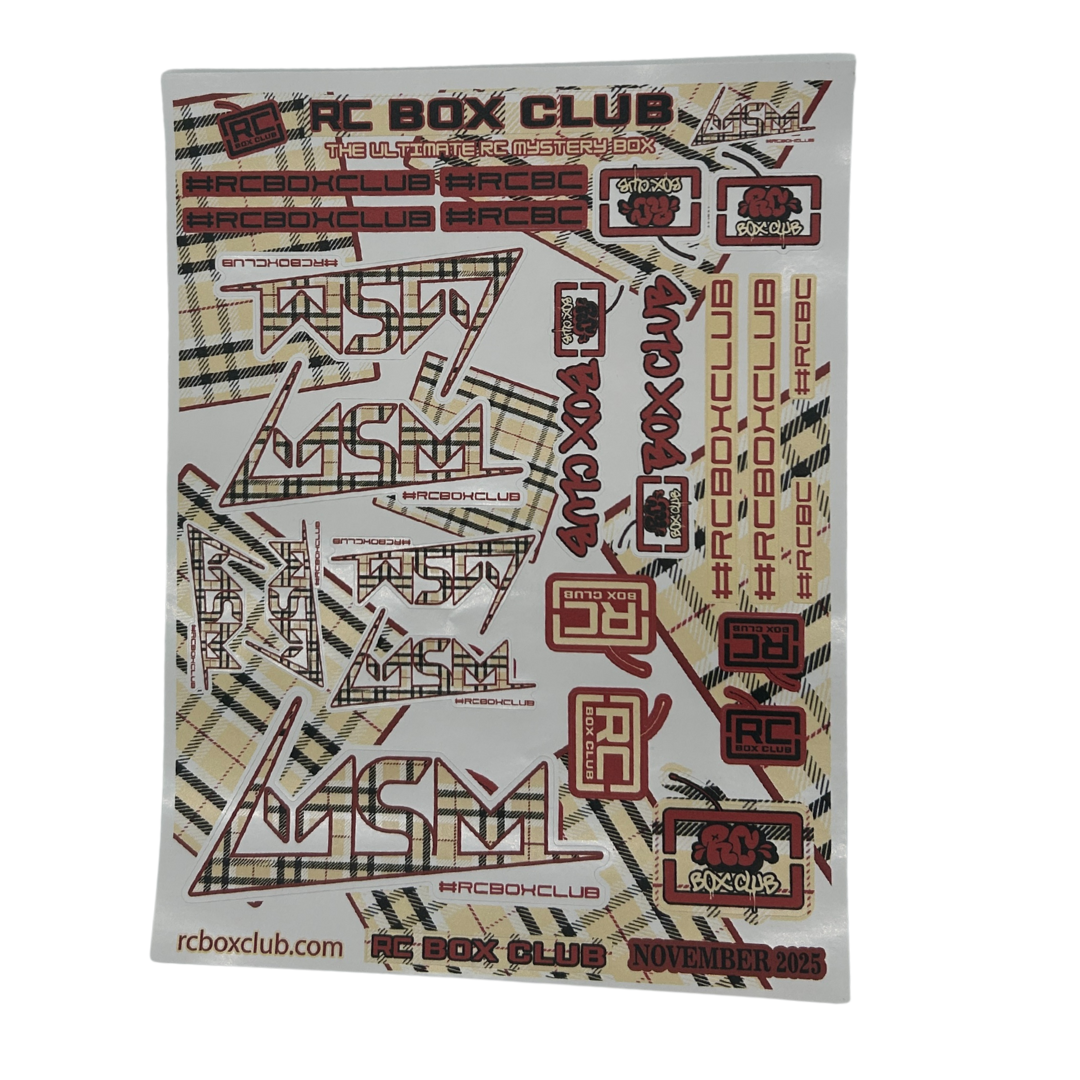November 2025 MSM + RC Box Club Sticker