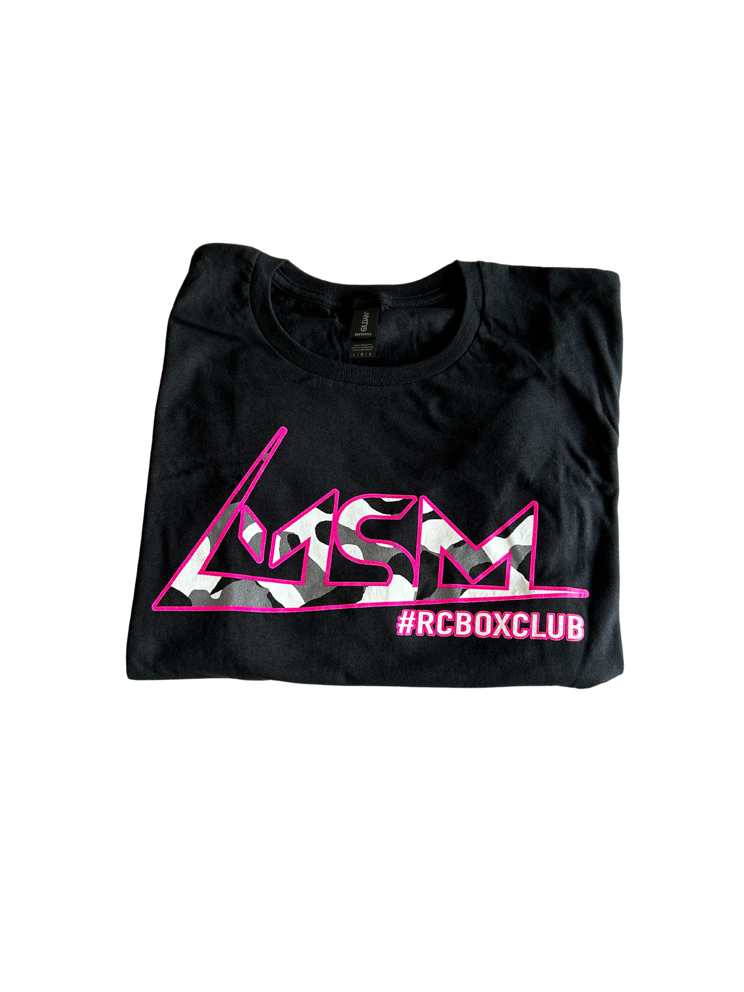 RCBC + MSM Pink Camo Shirt July 2024