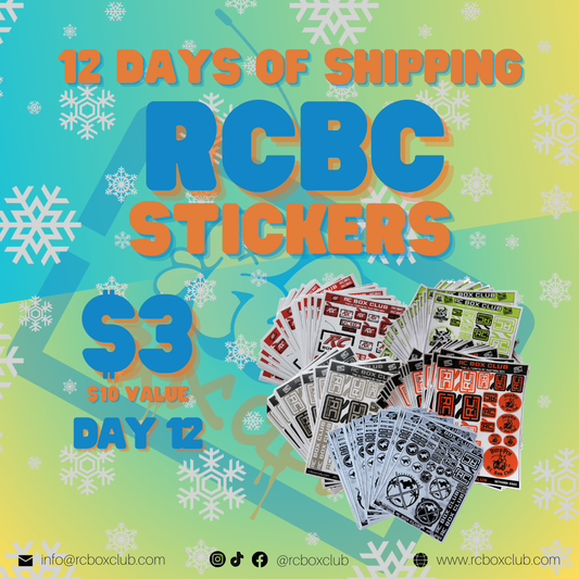 RCBC Patriotic Sticker Sheet July 2023