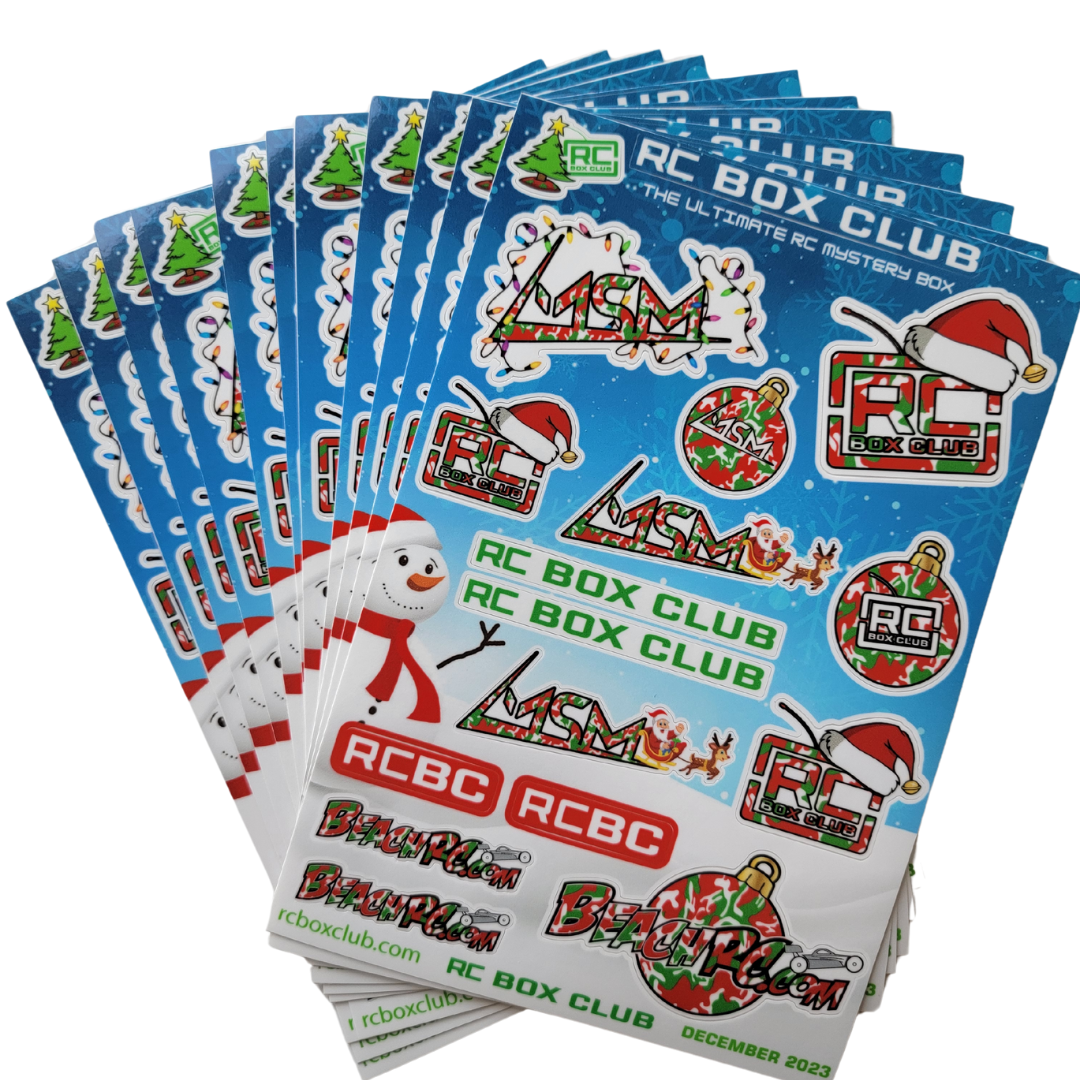 MSM + BeachRC + RCBC Holiday Edition Stickers