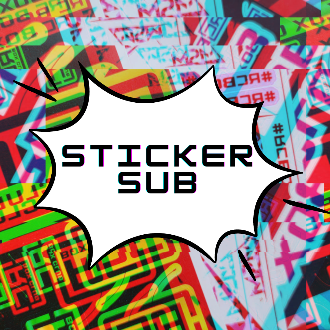 RC BOX CLUB - STICKER MONTHLY SUBSCRIPTION – RCBoxclub